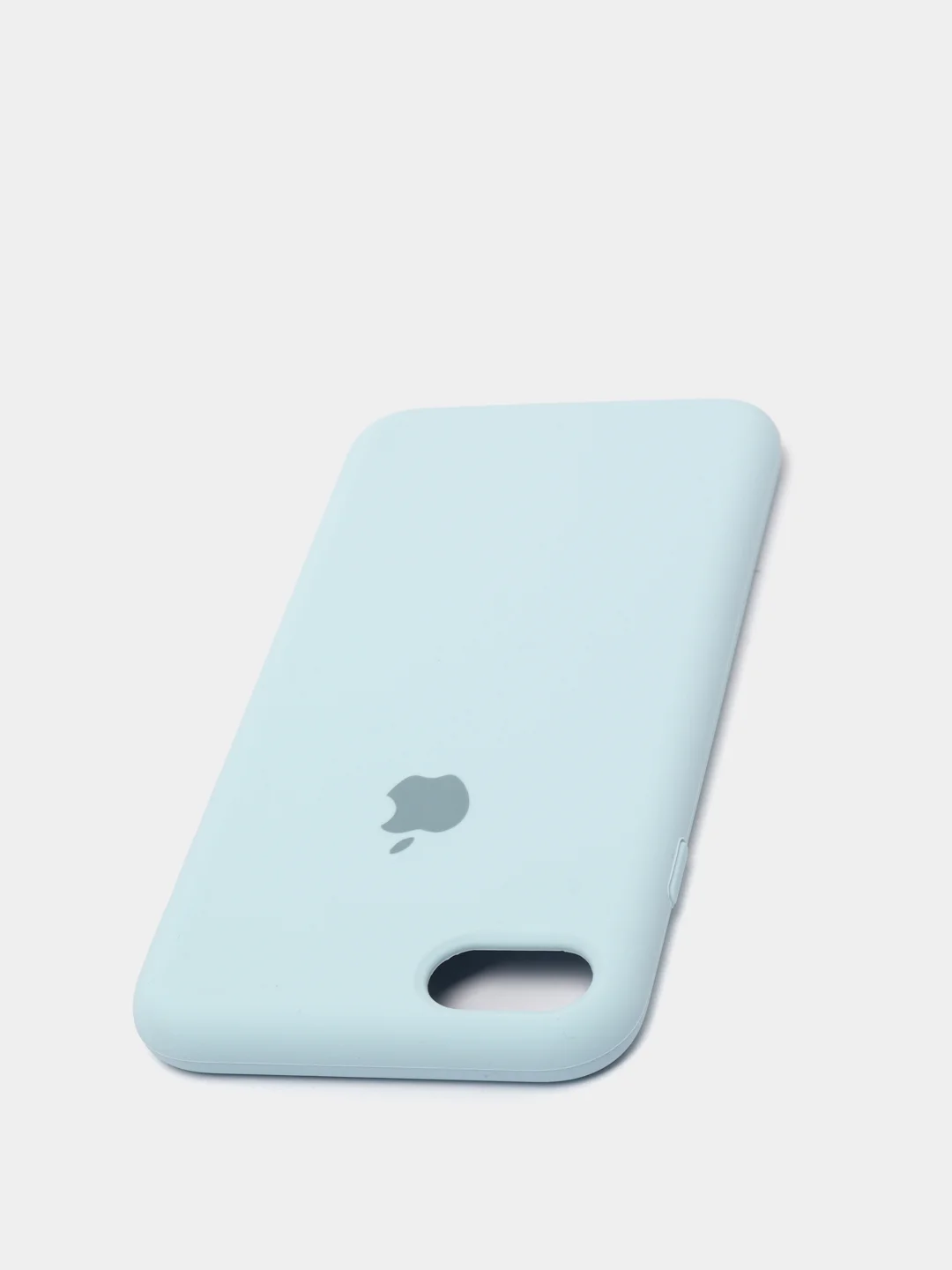 Ледяной чехол Silicone Case для iPhone 7, 8, SE2, iPhone Se2 2020, с логотипом