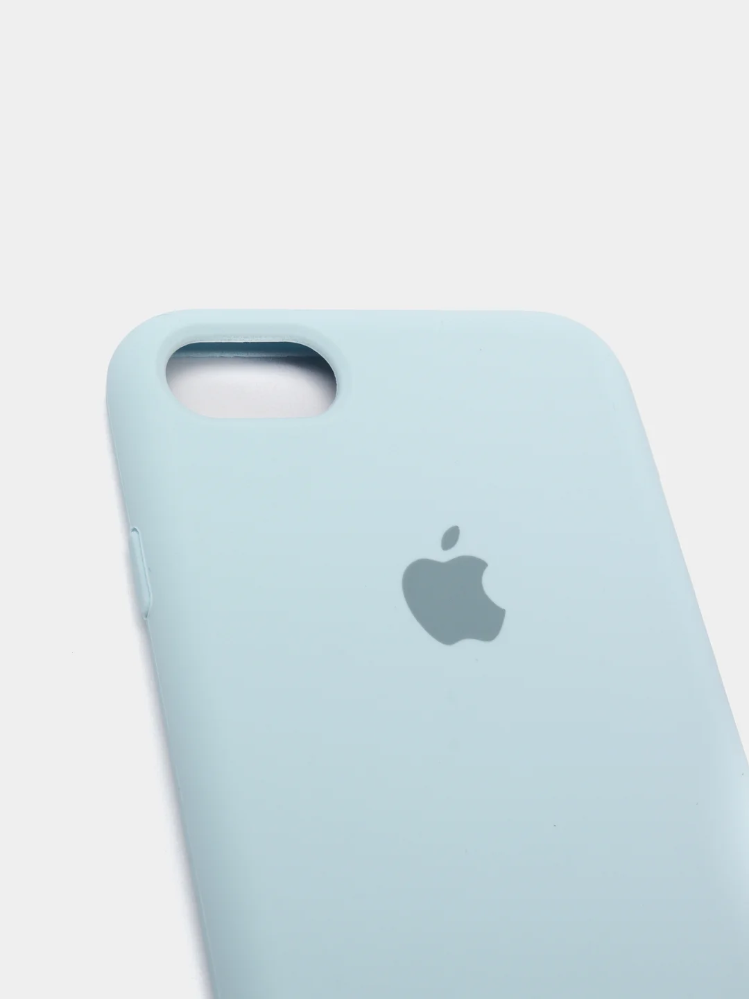 Ледяной чехол Silicone Case для iPhone 7, 8, SE2, iPhone Se2 2020, с логотипом