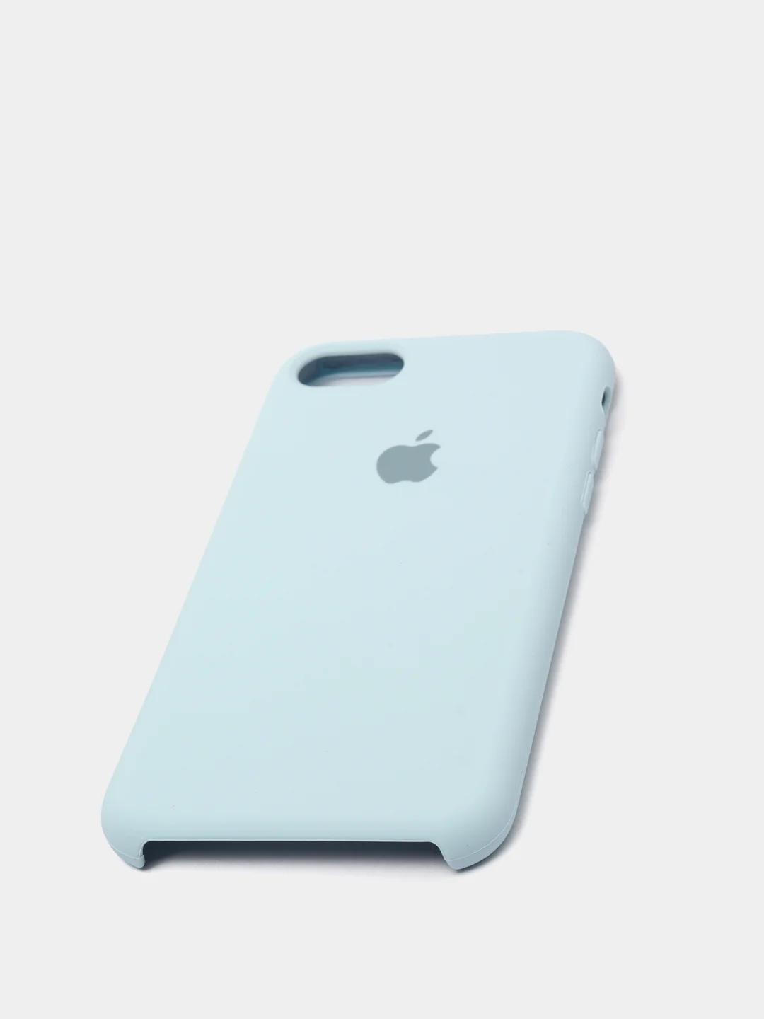 Ледяной чехол Silicone Case для iPhone 7, 8, SE2, iPhone Se2 2020, с логотипом
