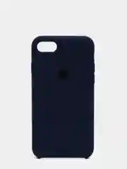 Темно-синий чехол Silicone Case для iPhone 7, 8, SE2, iPhone Se2 2020, с логотипом