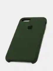 Зеленый чехол Silicone Case для iPhone 7, 8, SE2, iPhone Se2 2020, с логотипом