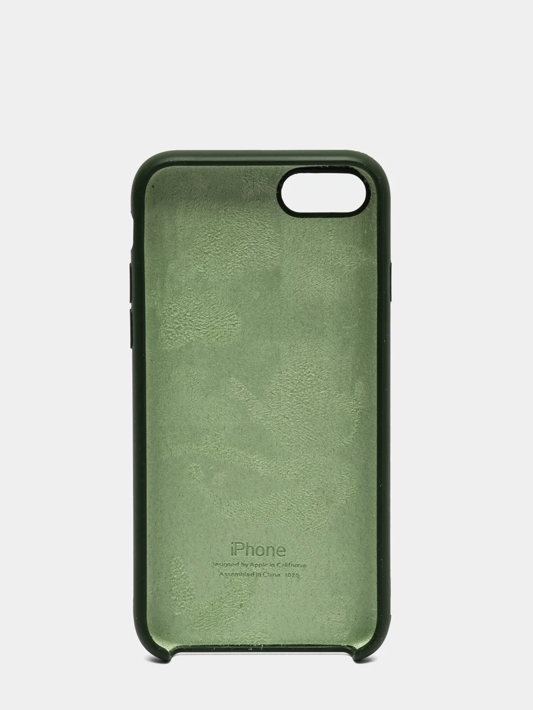 Зеленый чехол Silicone Case для iPhone 7, 8, SE2, iPhone Se2 2020, с логотипом