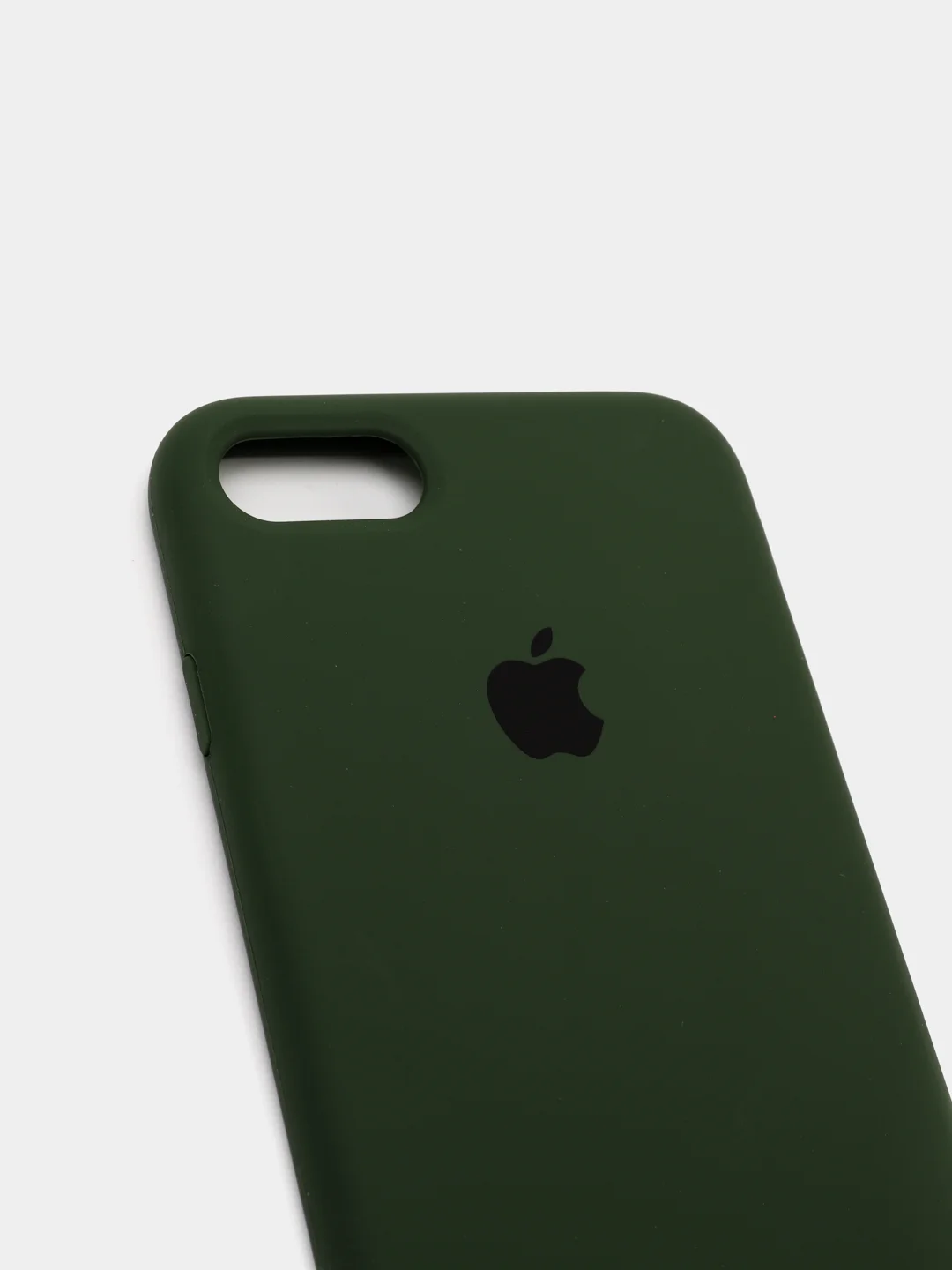 Зеленый чехол Silicone Case для iPhone 7, 8, SE2, iPhone Se2 2020, с логотипом