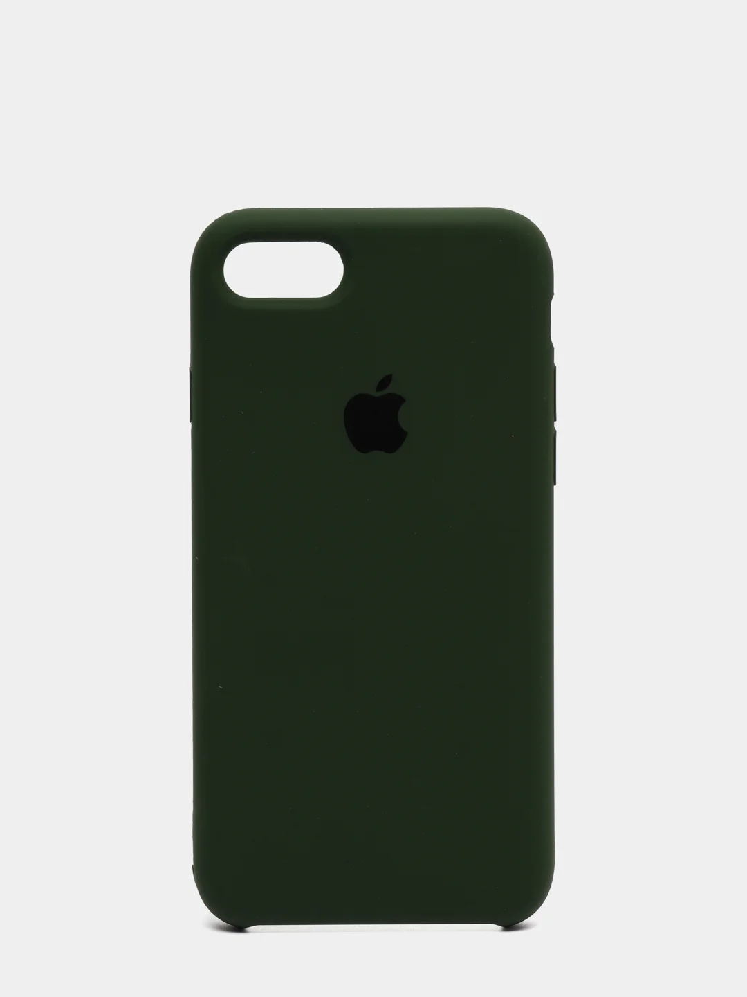 Зеленый чехол Silicone Case для iPhone 7, 8, SE2, iPhone Se2 2020, с логотипом