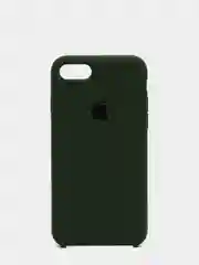 Зеленый чехол Silicone Case для iPhone 7, 8, SE2, iPhone Se2 2020, с логотипом