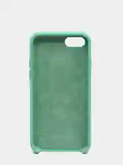 Бирюзовый чехол Silicone Case для iPhone 7, 8, SE2, iPhone Se2 2020, с логотипом