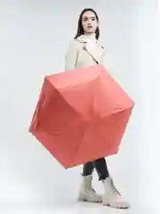Коралловый зонт женский маленький, разные цвета, компактный, помещается в сумку, яркий, модный,стиль