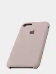Серый меланж чехол Silicone Case для iPhone 7, 8, SE2, iPhone Se2 2020, с логотипом