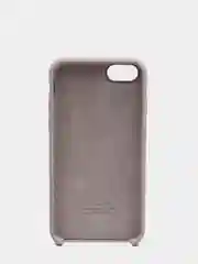 Серый меланж чехол Silicone Case для iPhone 7, 8, SE2, iPhone Se2 2020, с логотипом