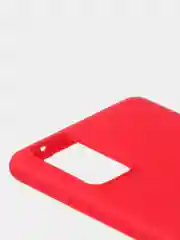 Красный чехол для Samsung S20 FE цветной матовый