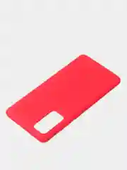 Красный чехол для Samsung S20 FE цветной матовый