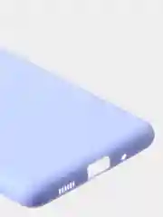 Светло-синий чехол для Samsung S20 FE цветной матовый
