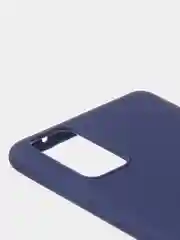 Темно-синий чехол для Samsung S20 FE цветной матовый