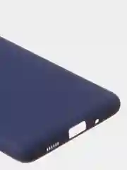Темно-синий чехол для Samsung S20 FE цветной матовый