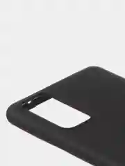 Черный чехол для Samsung S20 FE цветной матовый