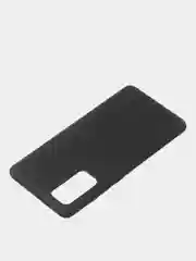 Черный чехол для Samsung S20 FE цветной матовый