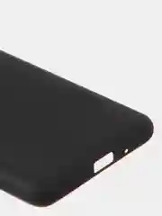 Черный чехол для Samsung S20 FE цветной матовый