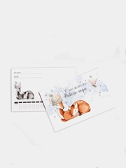Открытка подарочная "Уютные мгновения", 10*15 см