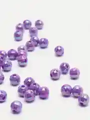 Фиолетовый граненые бусины