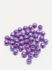 Фиолетовый граненые бусины