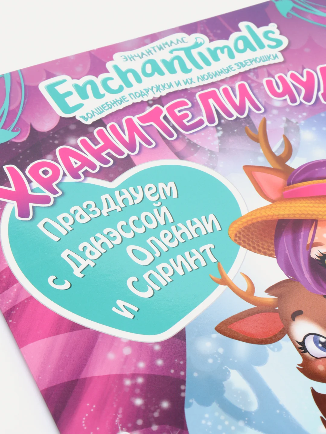 Хранители чудес. Празднуем с Данэссой Оленни и Спринт. Развивающая книга