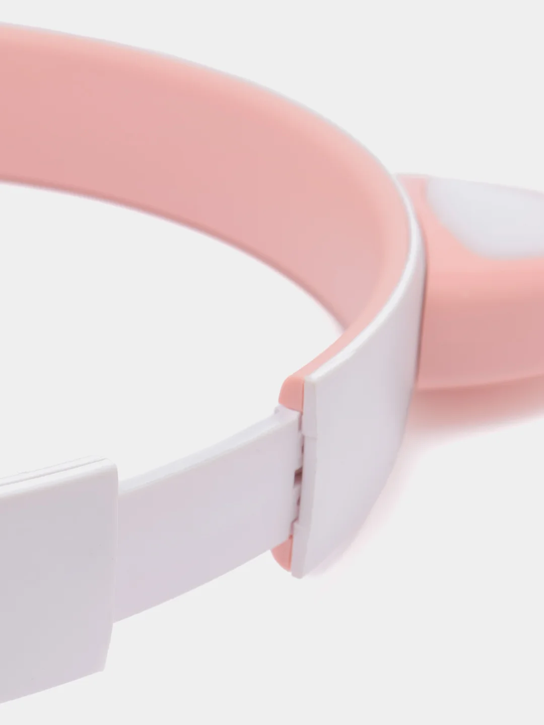 Розовый беспроводные Bluetooth наушники с кошачьими светящимися ушками