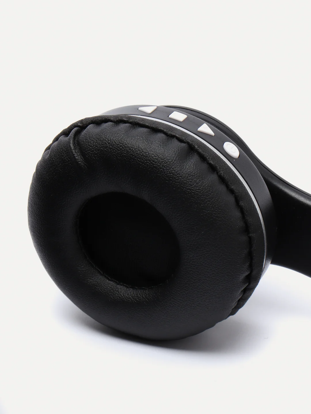 Черный беспроводные Bluetooth наушники с кошачьими светящимися ушками
