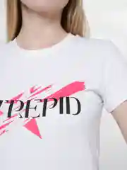 Белый футболка INTREPID Белый