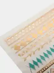 Коралловый временная татуировка украшение для тела