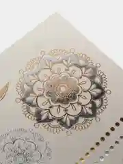 Черный временная татуировка украшение для тела