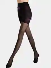 Колготки "мелкий горошек" с сильной утяжкой эффект Push Up, Effect Up Amalia, 40 ден