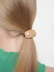 Бежевый резинки набор