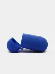 Синий чехол для беспроводных наушников - бокса Airpods
