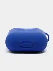 Синий чехол для беспроводных наушников - бокса Airpods