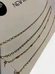 Золотой чокер, из 4 цепочек