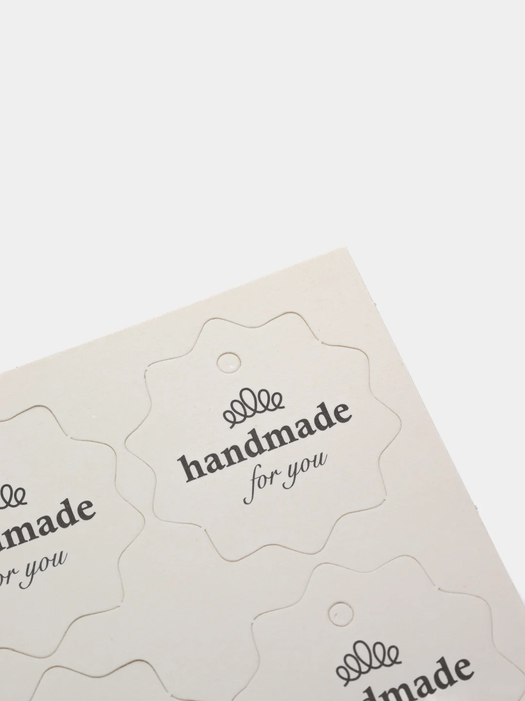 Бирка фигурная "Hand Made"