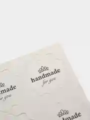 Бирка фигурная "Hand Made"