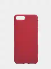 Багровый чехол силиконовый на iPhone 7 Plus / 8 Plus