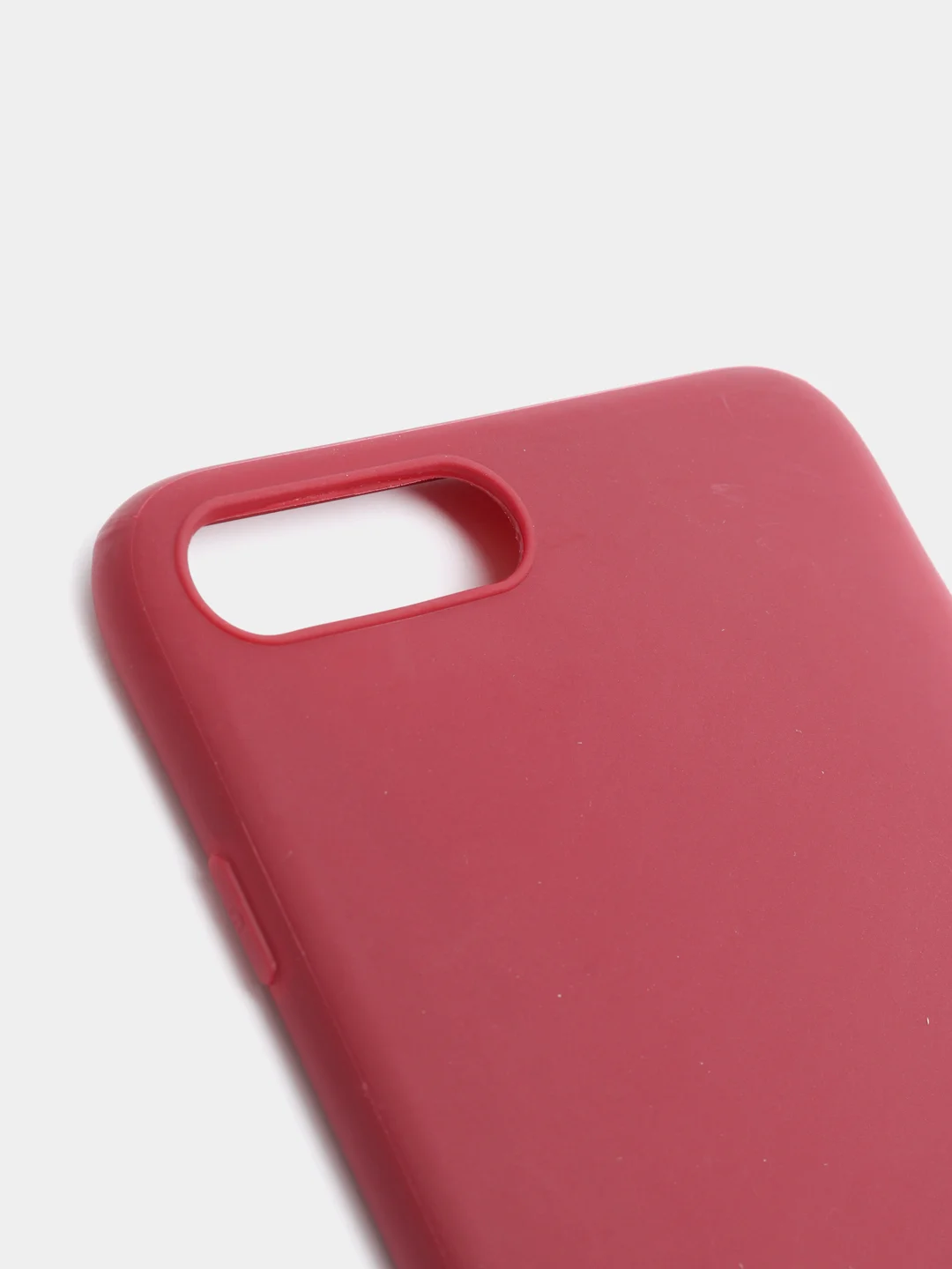 Багровый чехол силиконовый на iPhone 7 Plus / 8 Plus