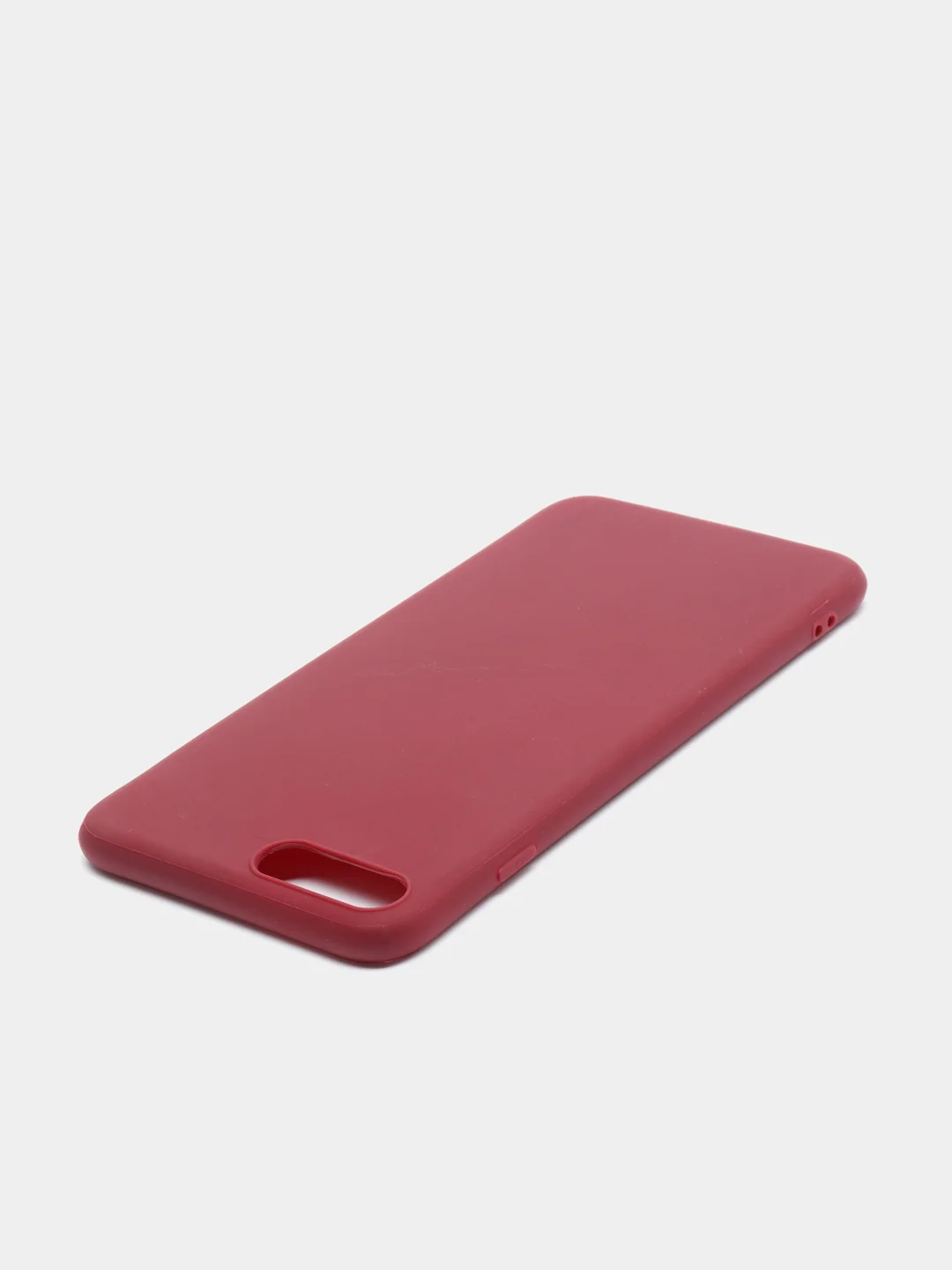 Багровый чехол силиконовый на iPhone 7 Plus / 8 Plus