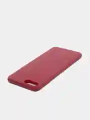 Багровый чехол силиконовый на iPhone 7 Plus / 8 Plus
