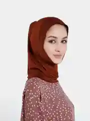 Терракотовый намазное платье - намазник. Мусульманское платье для намаза женское. Исламский хиджаб