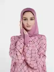 Коралловый намазное платье - намазник. Мусульманское платье для намаза женское. Исламский хиджаб