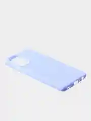 Светло-синий чехол для Samsung A72 цветной матовый