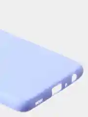 Светло-синий чехол для Samsung A72 цветной матовый