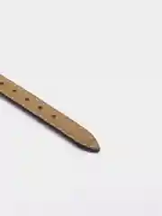 Бежевый ремешок для часов из натуральной кожи A-2307PTS.4P