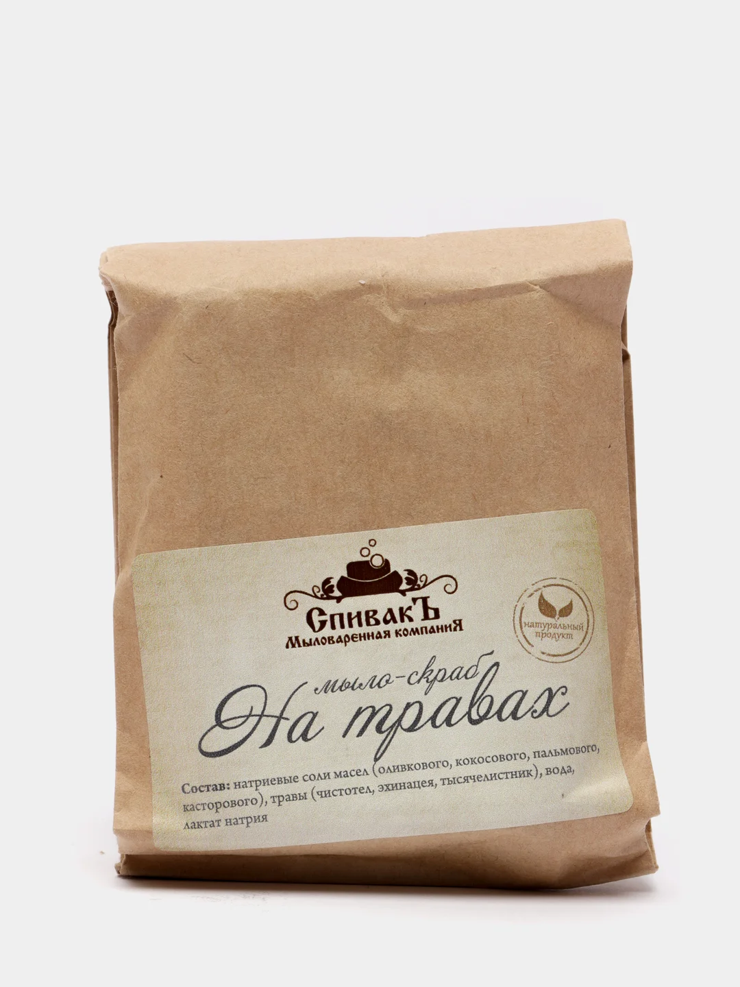 Мыло-скраб на травах