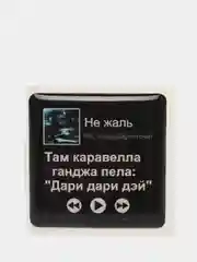 Коричневый 3d наклейки - стикеры на чехол телефона " Miyagi Hajime "