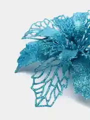 Белый елочное украшение цветок набор 5 штук