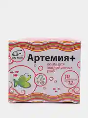 Аква меню "Артемия+120г (10 пакетиков для выведения науплий + соль) коробка Баром